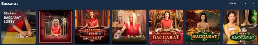 Bacará PlatinCasino